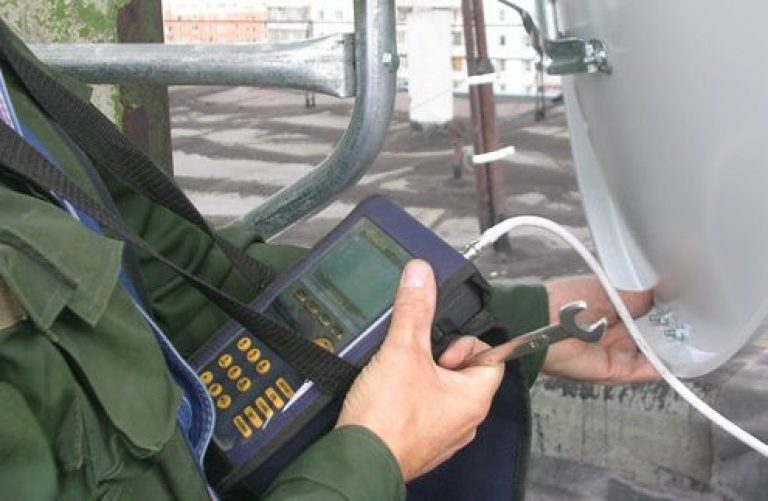 Установка спутниковой антенны в Химках в октябре